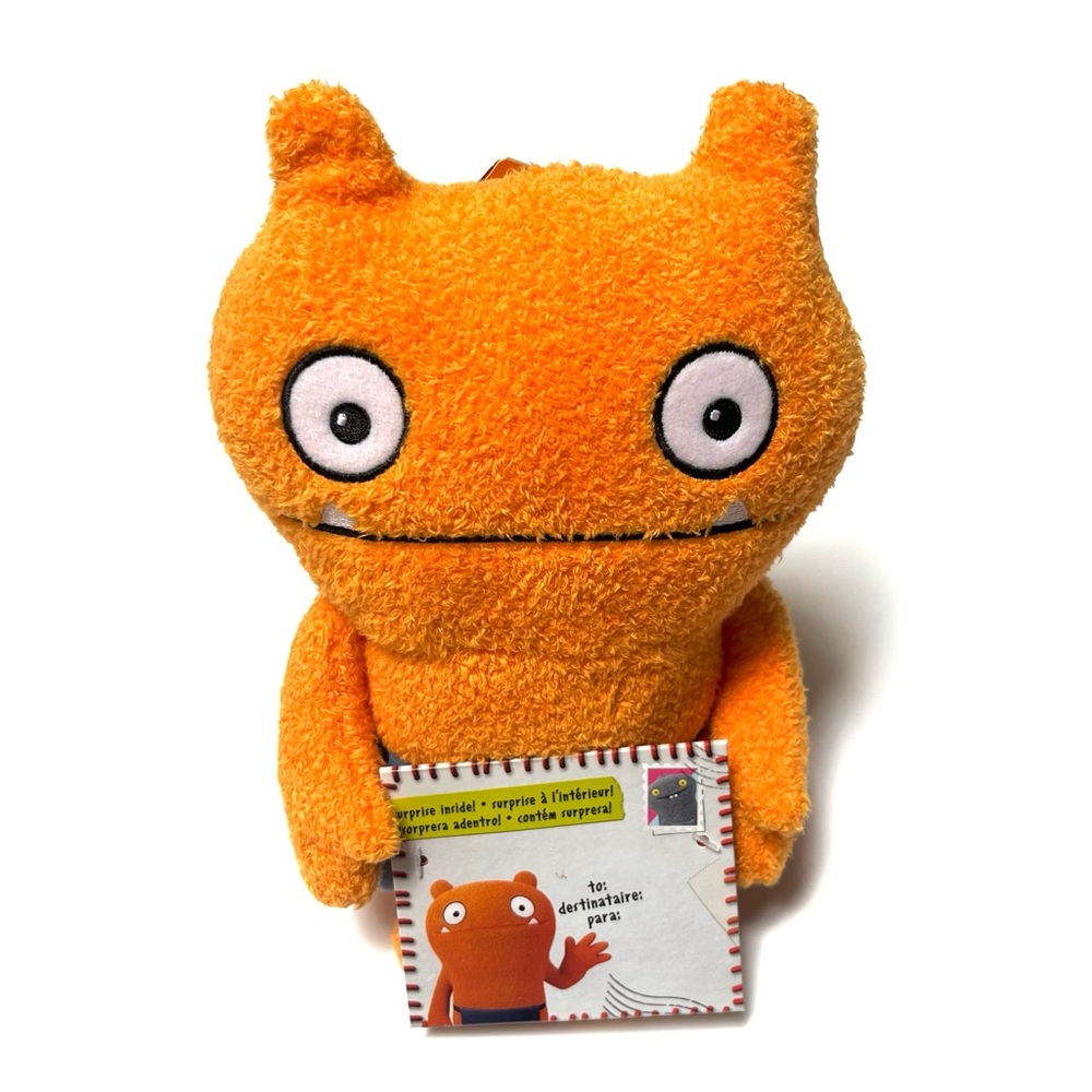 NEW Ugly Doll Wage Plush with Sticker